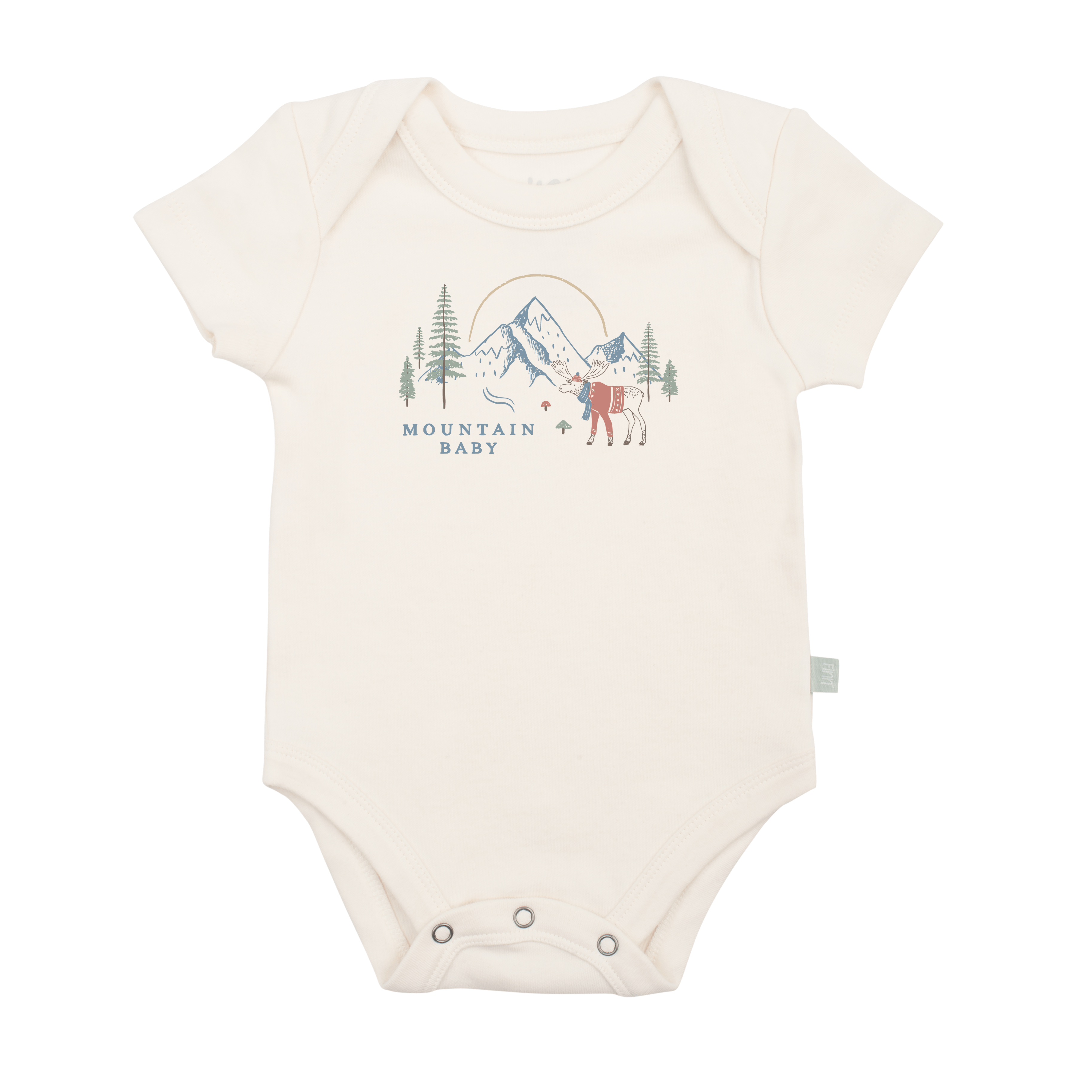 graphic bodysuit | mountain baby 3