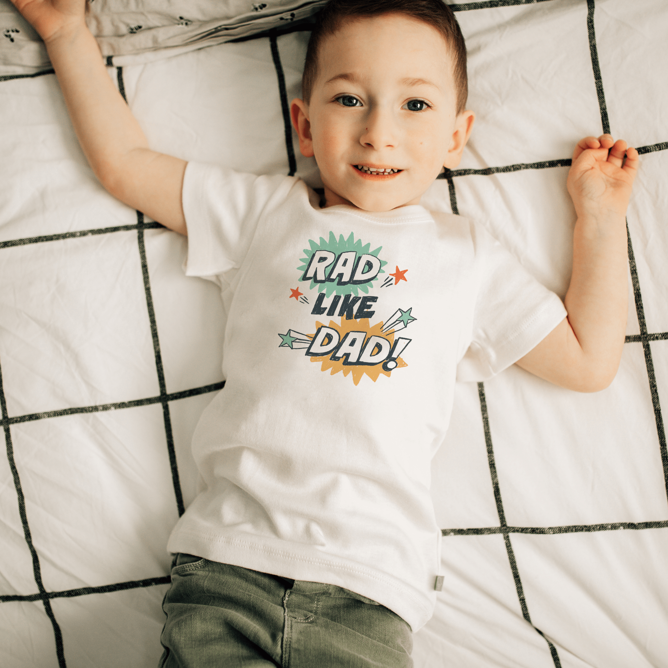 graphic tee | rad like dad explosion 3