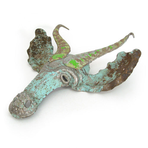 Springbok Animal Mask - Recycled Metal Wall Art 4