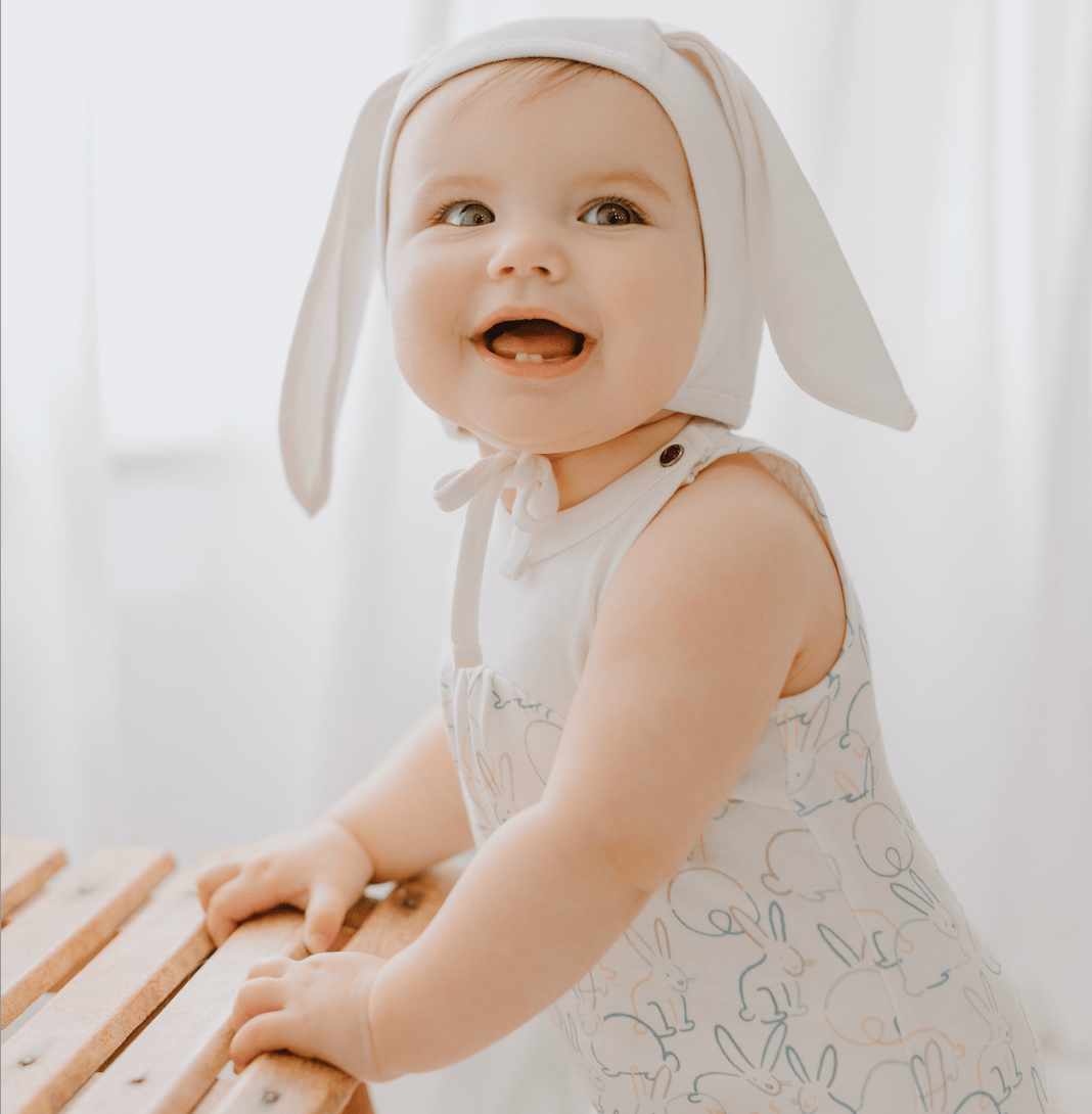 romper | bunnies