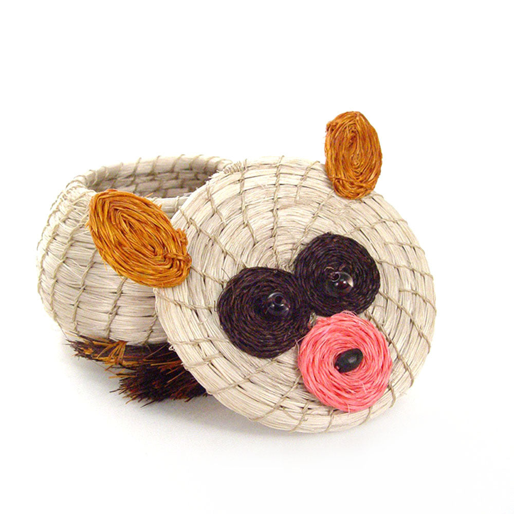 Bush Baby Lidded Basket 3