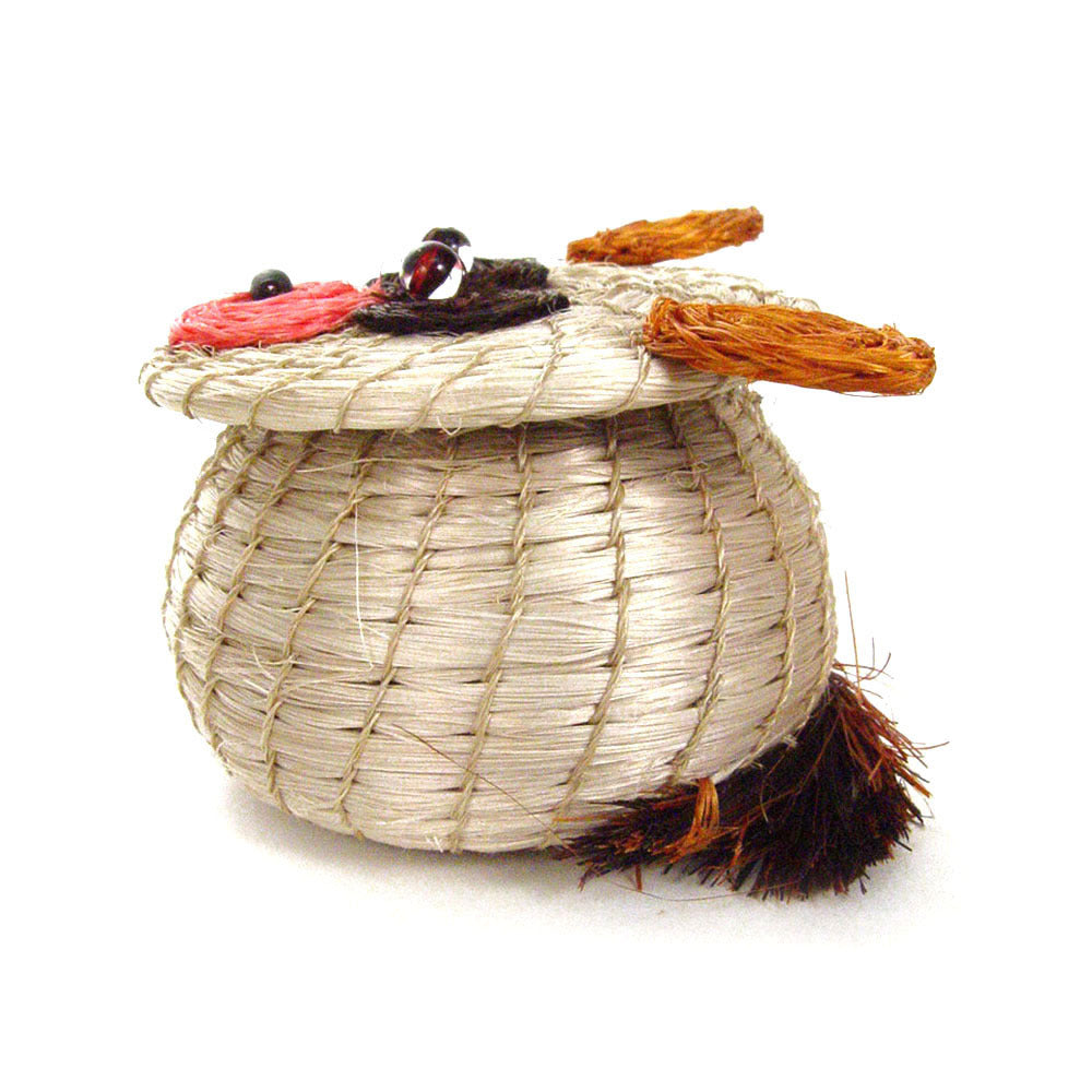 Bush Baby Lidded Basket 4