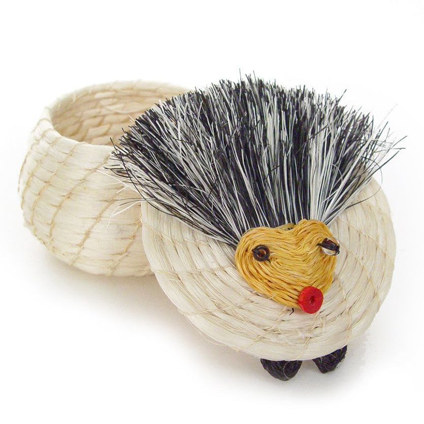 Hedgehog Lidded Basket 3