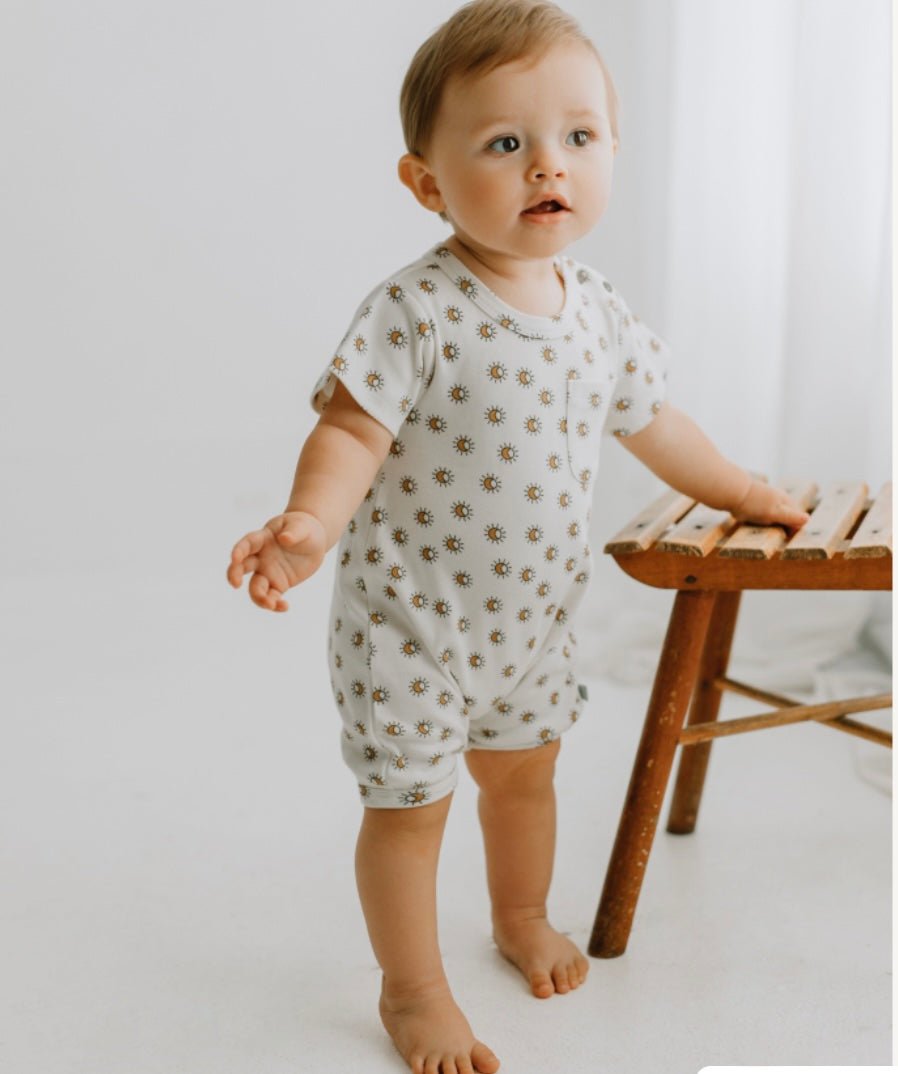 short sleeve romper | sun 5