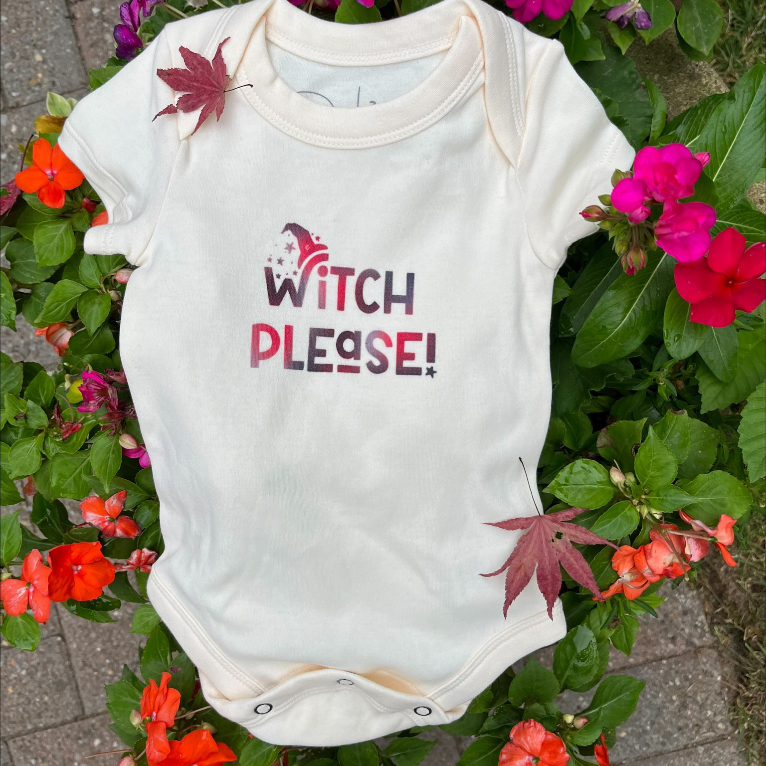 graphic bodysuit | witch please 3