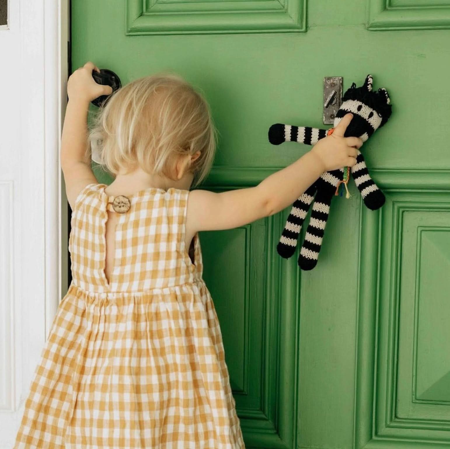 Wool Knit Buddy  | Zachary the Zebra 5