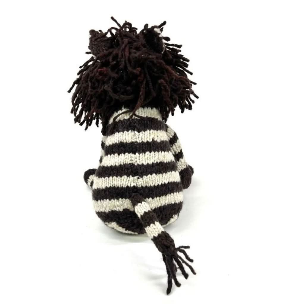 Wool Knit Buddy  | Zachary the Zebra 7